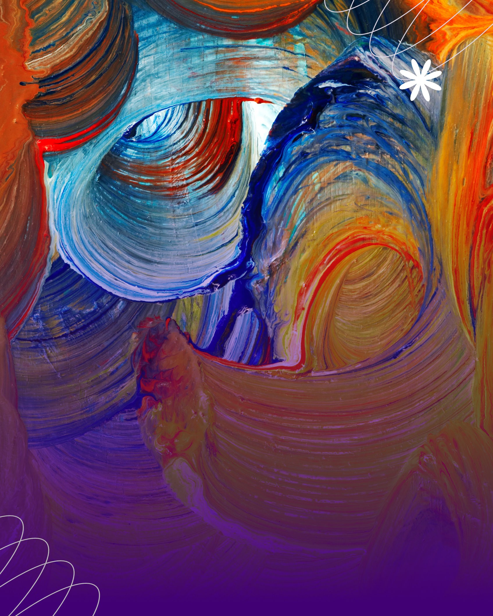 Abstract artistic background